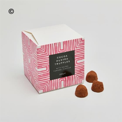 Cocoa Dusted Truffles, Salted Caramel Flavour